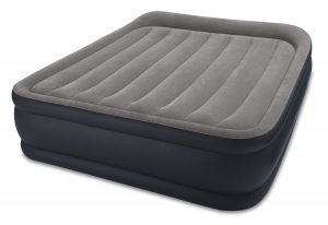 64132 Надувная кровать Deluxe Pillow Rest Raised Bed 99х191х42см, встроенный насос 220V