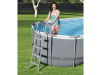 Каркасный бассейн Bestway 56710 Oval Power Steel Pool 549х274х122 см